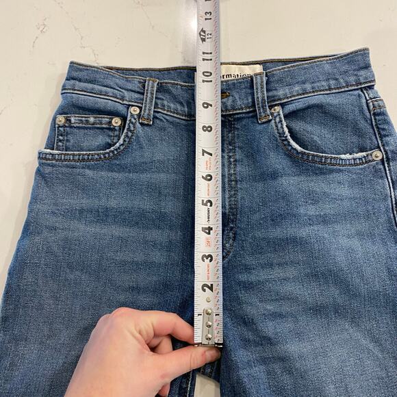 Reformation High and Skinny Jeans in Rhine Size 25 - Picture 10 of 12